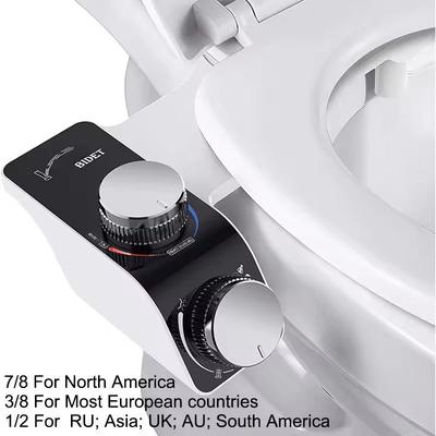 Non Electric Bidet Toilet Seat Attachment With Dual Nozzles For Cold Or Hot And Cold Water hot And Cold g7 8