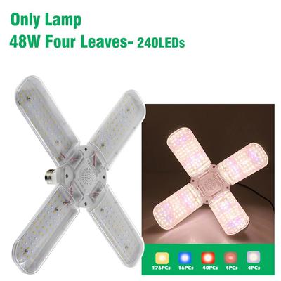 Full Spectrum Bulb Grow Light Foldable Phyto Lamp For Indoor Plants, Bloom & Flowering LED Grow Lamp For Garden 240led only Lamp