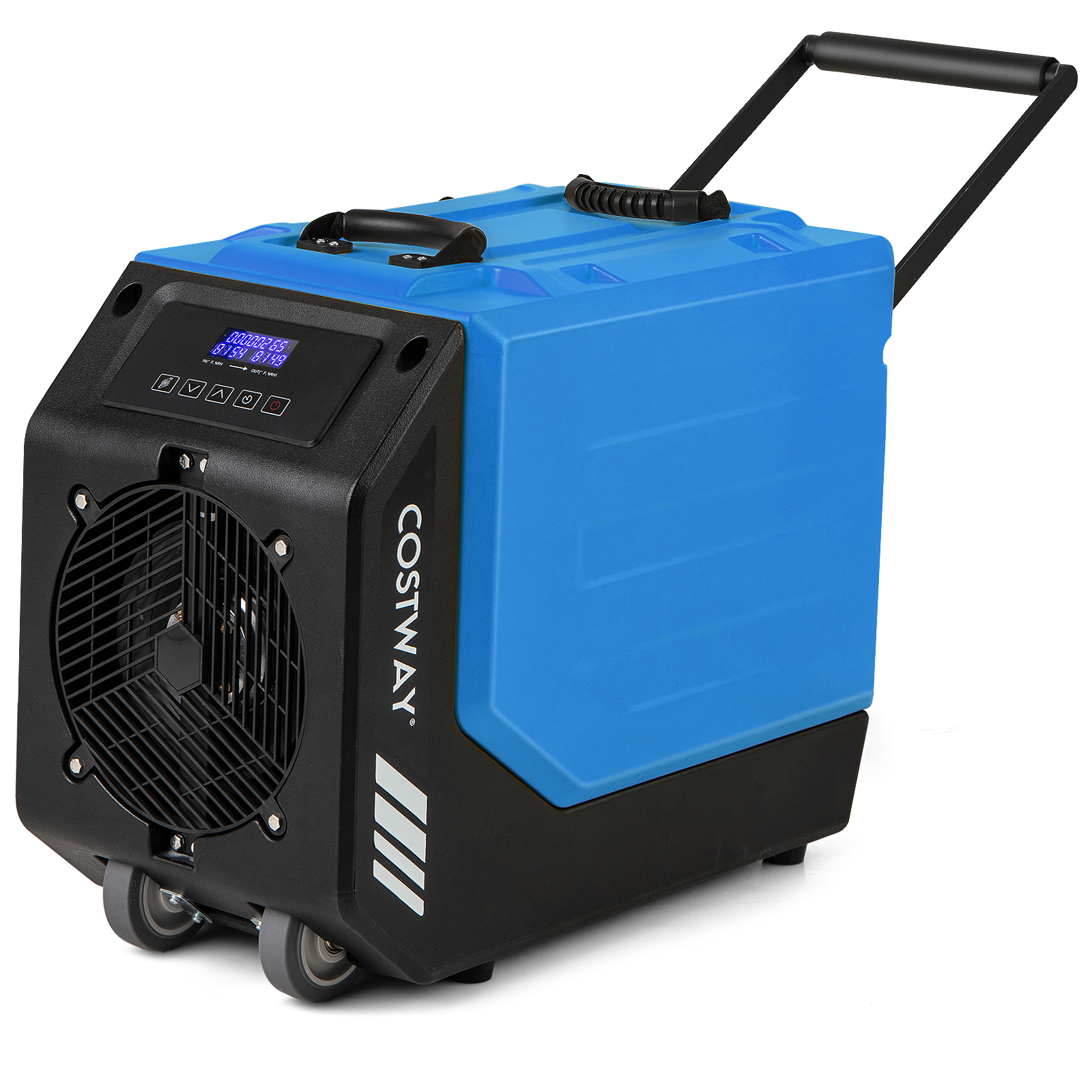 190 PPD Commercial Dehumidifier With Built in Pump & Wheels Heavy Duty Moisture Control 190 PPD Commercial Dehumidifier With Built in Pump & Wheels Heavy Duty Moisture Control