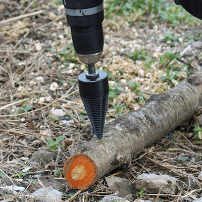 Wood Splitter Drill Bit Efficient Firewood & Log Splitting Tool 32mm