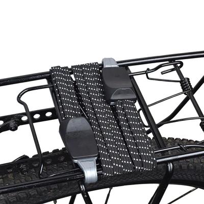 Bicycle Luggage Rack Straps, Elastic Rope Belt With Hook For Mountain Bike Bags & Carrier Accessories 73cm 1pcs