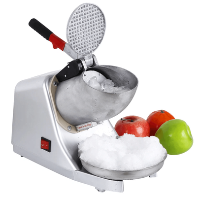 Electric Ice Crusher Stainless Steel Snow Cone Maker, Heavy Duty Ice Shaver Machine For Home, Bar, Restaurant Use Electric Ice Crusher Stainless Steel Snow Cone Maker, Heavy Duty Ice Shaver Machine For Home, Bar, Restaurant Use