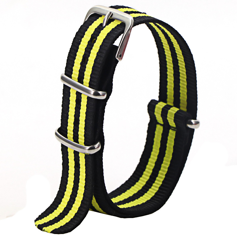 Waterproof Nylon Watch Strap, Sport Military Style Watch Band Replacement For Men Women Wristwatch Belt 78 16mm