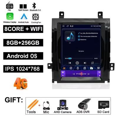 Android 14 Car Stereo Head Unit With CarPlay And GPS For Cadillac Escalade (20072013) t2 8g 256g Cam