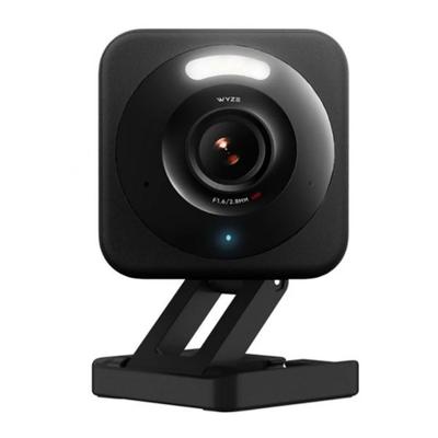 Wyze Cam Wi Fi Smart Home Security Camera With Motion Activated Spotlight, Siren 2 Way Audio Indoor, Outdoor Pet Monitor black