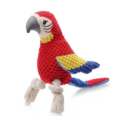 Indestructible Plush Parrot Toy For Dogs Squeaky, Durable Pet Supplies For Small & Big Dogs Indestructible Plush Parrot Toy For Dogs Squeaky, Durable Pet Supplies For Small & Big Dogs