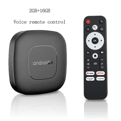 Android TV Box With Google Assistant And Dual Band WiFi For 4K Streaming t1 2g16g Voice