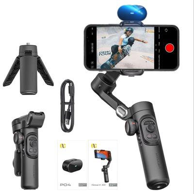 3 Axis Smartphone Gimbal Stabilizer With AI Face Tracking For IPhone And Android Vlogging with Ai Tracking