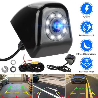 Backup Camera For Cars, 170 Wide Angle, 8 LED Night Vision, Waterproof HD CMOS Reverse Camera Backup Camera For Cars, 170 Wide Angle, 8 LED Night Vision, Waterproof HD CMOS Reverse Camera