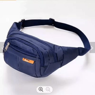Men Women Fanny Pack Belt Waist Bag Crossbody Sling Shoulder Pouch Travel Sport Hip Pack For Outdoor Hiking Running blue