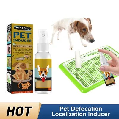 Dog Potty Training Spray, Toilet Defecation Inducer For Puppies & Cats Outdoor Urine & Stool Location Helper For Effect Dog Potty Training Spray, Toilet Defecation Inducer For Puppies & Cats Outdoor Urine & Stool Location Helper For Effect