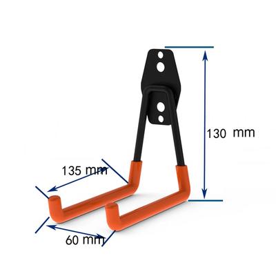 Wall Mount Bicycle Hanger Hooks, Heavy Duty Storage Hook For Garage, Ladders & Garden Tools style 2