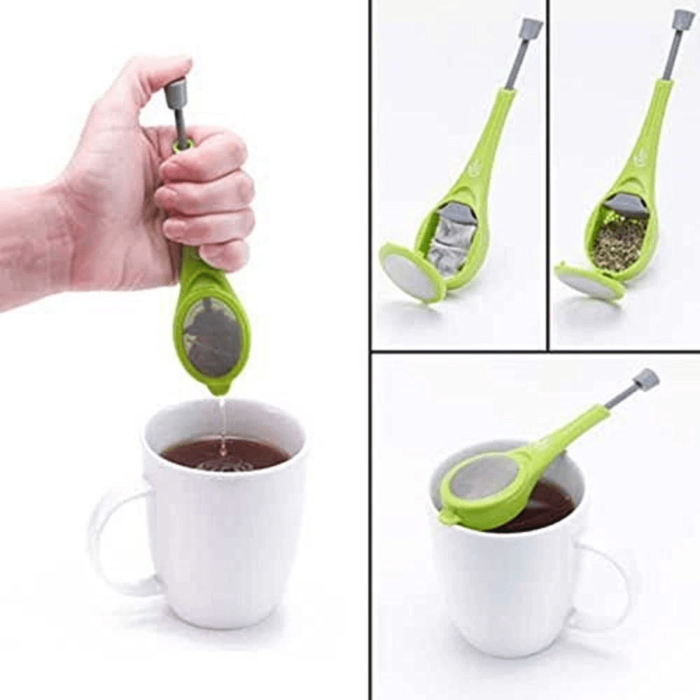Silicone Tea Infuser Strainer, Loose Leaf Steeper & Herbal Spice Infusion Tool For Perfect Brew Silicone Tea Infuser Strainer, Loose Leaf Steeper & Herbal Spice Infusion Tool For Perfect Brew