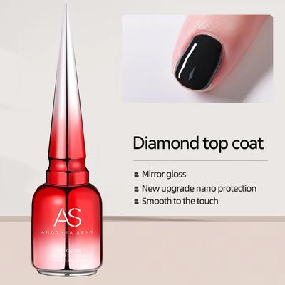 Clear Blooming Gel Polish, LED Soak Off Nail Varnish For Marble Design, Spreading Effect Gel, Top Base Coat For Nail Art diamond Top Coat