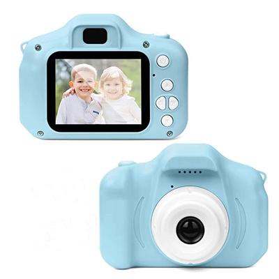 Shockproof Kids Camera Durable Digital Photography Gift For Children Blue