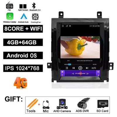 Android 14 Car Stereo Head Unit With CarPlay And GPS For Cadillac Escalade (20072013) f 4g 64g Cam Dvr