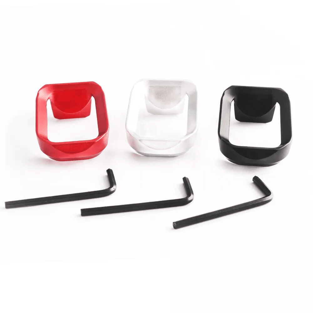 Anodized Aluminum Flared Magwell For Glock 19 17 22 24 31 34 35 37 Gen 1 5 Precision Base Plates For Glock G17 G19 for G17 Gen 1 4 red