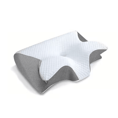 Side Sleeping Memory Foam Pillow Slow Rebound Cervical Pillow For Neck Pain Relief gray