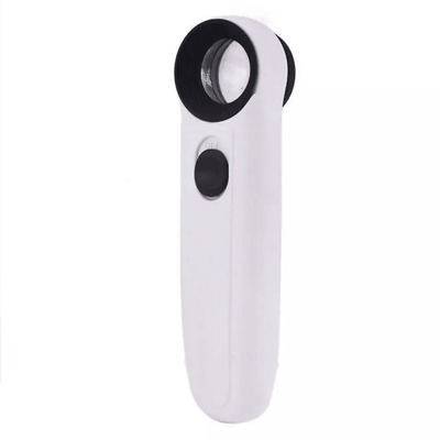 Jewelry Loupe Magnifier Glass With LED Light, Compact Eye Magnifying Loop For Coins, Stamps, Maps & Antiques Jewelry Loupe Magnifier Glass With LED Light, Compact Eye Magnifying Loop For Coins, Stamps, Maps & Antiques