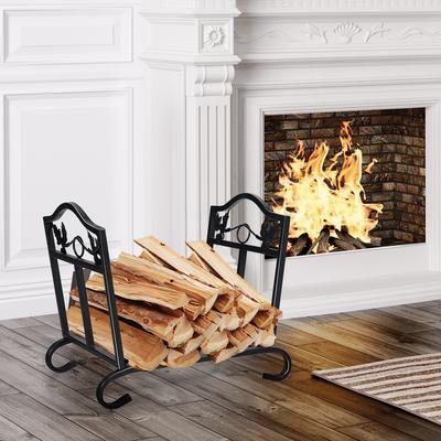 Foldable Firewood Log Rack Steel Wood Storage Holder, Heavy Duty Outdoor Indoor Firewood Stand For Fireplace, Fire Pit Foldable Firewood Log Rack Steel Wood Storage Holder, Heavy Duty Outdoor Indoor Firewood Stand For Fireplace, Fire Pit