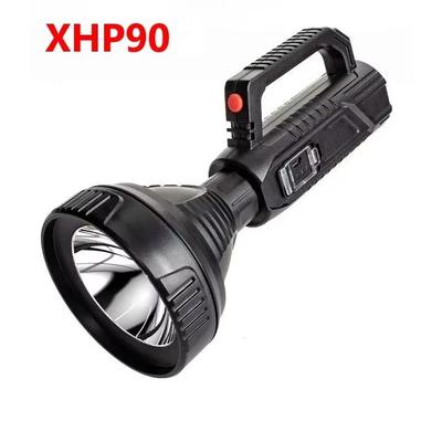P150 XHP90 Rechargeable Spotlight Ultra Powerful Handheld Flashlight With Type C Charging xhp90led
