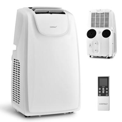 12000 BTU Dual Hose Portable Air Conditioner With Remote Control, 3 in 1 AC Unit, Dehumidifier & Fan For Room, Home 12000 BTU Dual Hose Portable Air Conditioner With Remote Control, 3 in 1 AC Unit, Dehumidifier & Fan For Room, Home