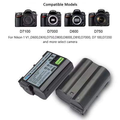 2800mAh Replacement EN EL15 Battery For Nikon Z And D Series Cameras 2800mAh Replacement EN EL15 Battery For Nikon Z And D Series Cameras
