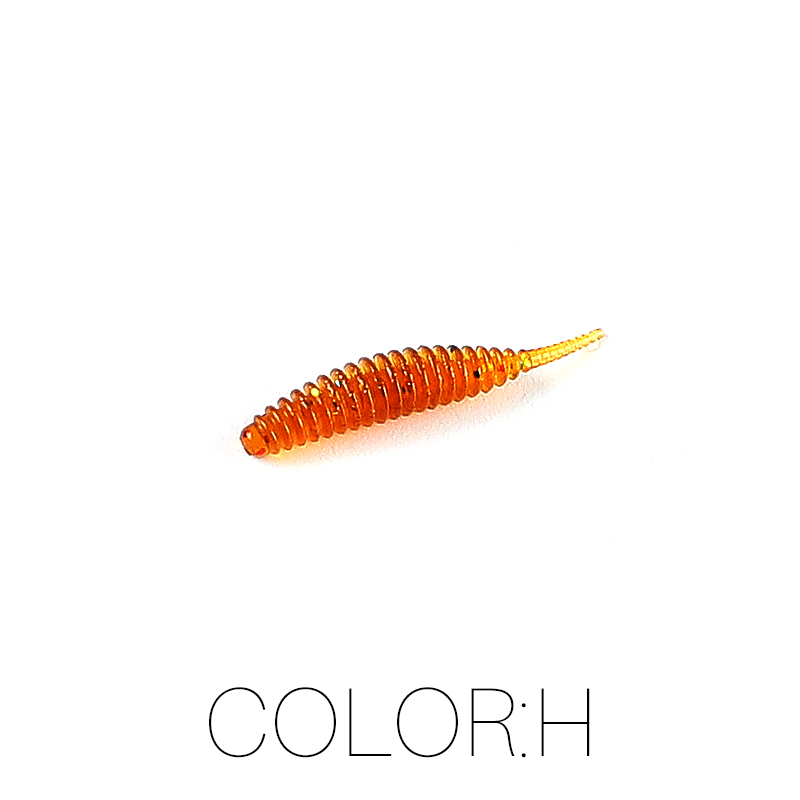 Supercontinent Soft Worm Bait Tanta Fishing Lures Artificial For Carp Bass Trout Fishing Pesca Soft Plastic Grub Kit h 25mm100pcs0.1g