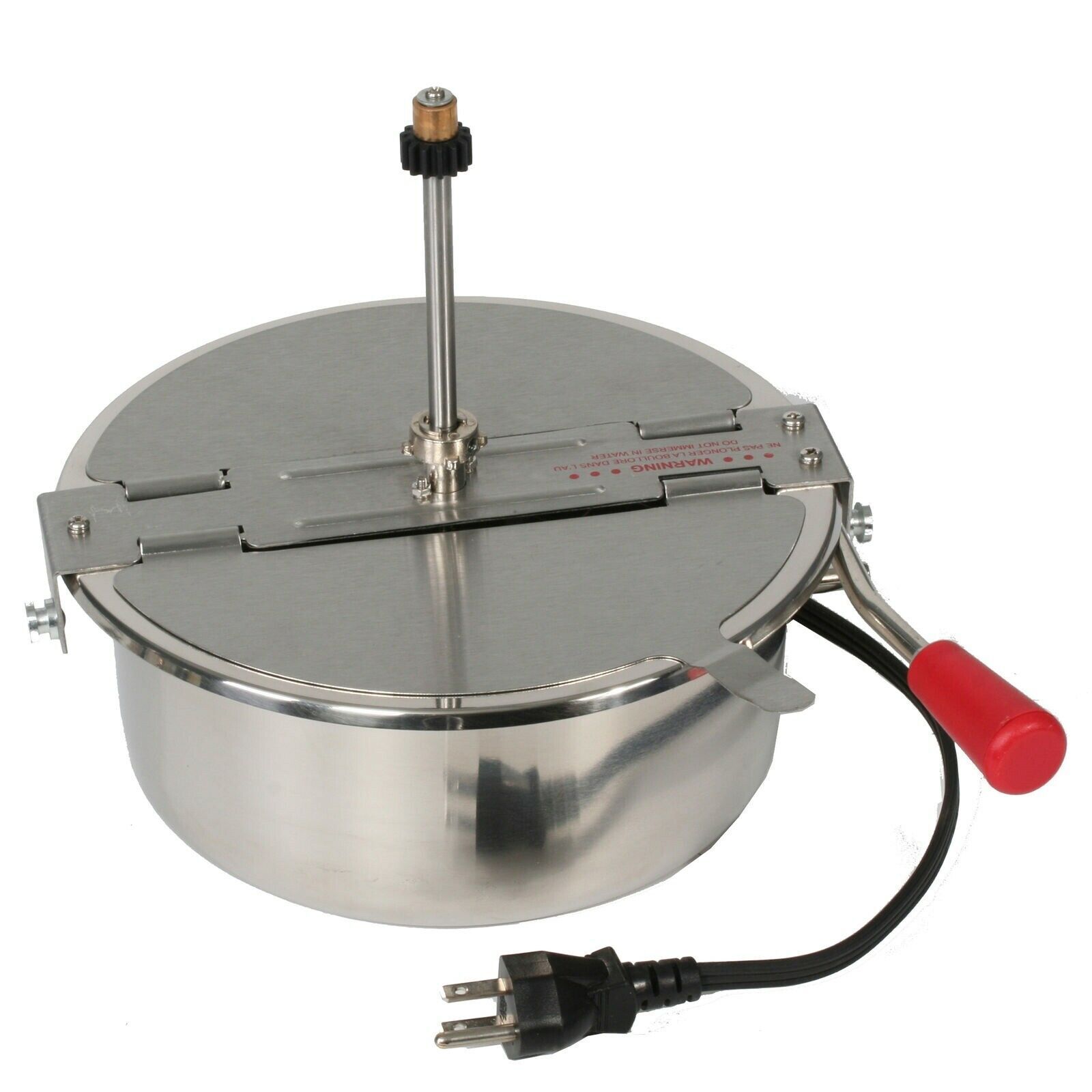Universal 8 Ounce Popcorn Machine Kettle Replacement Fits Most Major Brands 9 In 8 In