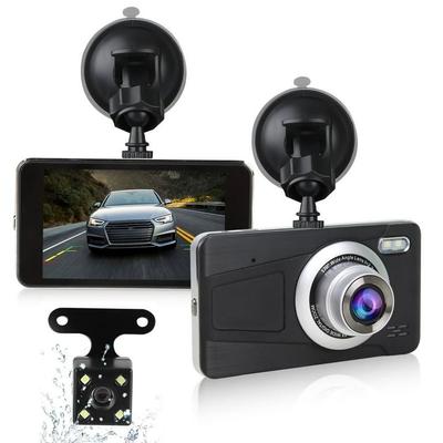HD 1080P Dual Lens Dash Cam, Front & Rear Car DVR Camera With G Sensor, Night Vision, Loop Recording HD 1080P Dual Lens Dash Cam, Front & Rear Car DVR Camera With G Sensor, Night Vision, Loop Recording