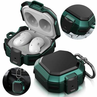 Case Cover For Samsung Galaxy Buds 2 Buds Pro Buds Live Shockproof With Keychain Case Cover For Samsung Galaxy Buds 2 Buds Pro Buds Live Shockproof With Keychain