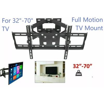 Fixed Tilt Full Motion TV Wall Mount Bracket Fits 10 70 Inch TVs Universal VESA Compatible For Upto 70 Inch Screens fit For 32 70 Inch