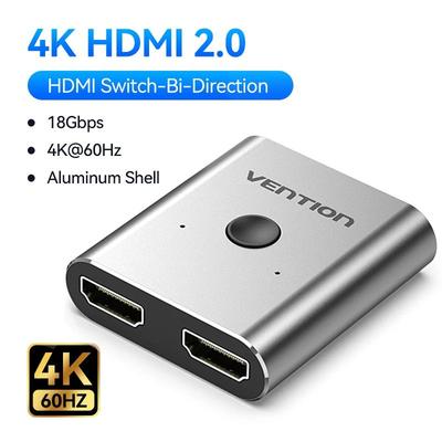 Vention HDMI Splitter Switch Out HDMI Switcher For PS5 Xbox Series X TV Monitor PC Laptop hdmi 2.0
