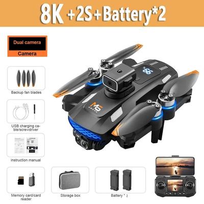 Xiaomi M6 8K Camera Drone With 5G FPV Video And Screen Remote Control Quadcopter For Aerial Photography m6 8k 2 Battery