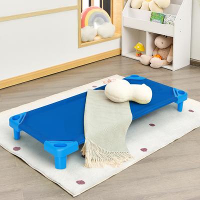 Kids Stackable Daycare Cots With Removable Oxford Cloth, Durable Preschool Nap Beds For Toddlers And Children Kids Stackable Daycare Cots With Removable Oxford Cloth, Durable Preschool Nap Beds For Toddlers And Children