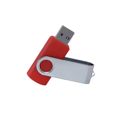 Portable USB Flash Drive Metal Swivel Jump Drive Memory Stick 2.0 Pendrive Cle USB For Laptop Car Office Use 128gb red