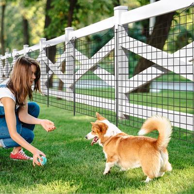 Decorative Garden Fence With Panels And Stakes, Outdoor Metal Landscape Edging Fencing For Flower Beds, Pets, And Yard Decorative Garden Fence With Panels And Stakes, Outdoor Metal Landscape Edging Fencing For Flower Beds, Pets, And Yard