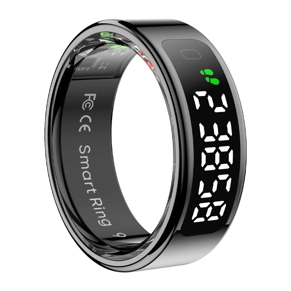 COLMI R12 Smart Ring With Touch Display Health Tracking And Wireless Charging 7 black