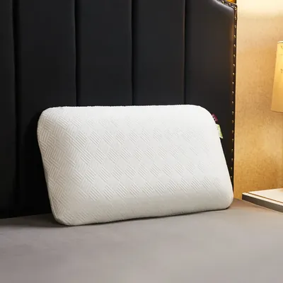Natural Latex Pillow For Neck Pain Relieve, Comfortable Sleep Orthopedic Pillows, Breathable Cervical Health Care Pillow white 70x40cm 50d
