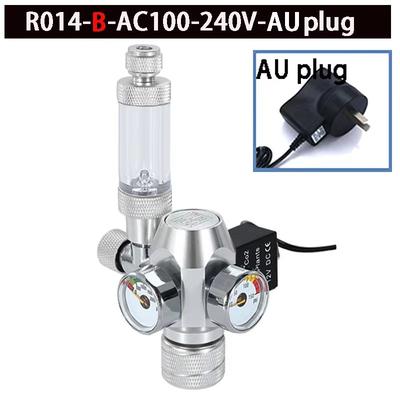DIY Aquarium CO2 Regulator Kit With Electromagnetic Valve & Bubble Counter Precise CO2 Control For Fish Tanks r104 b au Plug m22