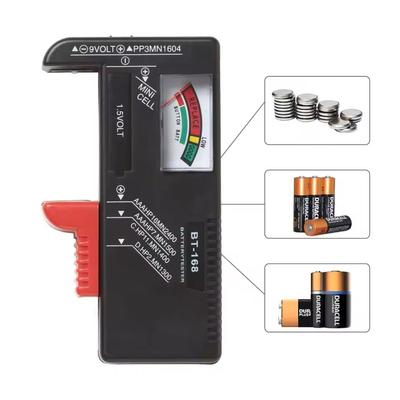 Universal Digital Battery Tester For AA AAA 9V And Button Cell Batteries Universal Digital Battery Tester For AA AAA 9V And Button Cell Batteries