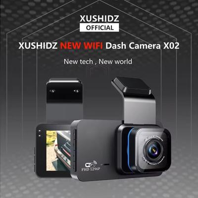 2K WiFi Dash Cam With Parking Monitor And Motion Detection none