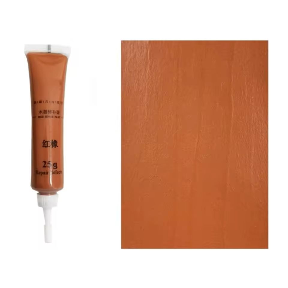 Wood Scratch Repair Paste Kit For Furniture Floors And Cabinets red Oak