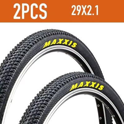 2 Pack MAXXIS Mountain Bike Tires For 26 And 27.5 Inch Wheels With Steel Wire Bead 29 In X 2.1 In