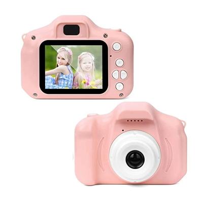 Shockproof Kids Camera Durable Digital Photography Gift For Children Pink