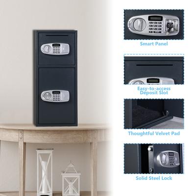 Double Door Digital Safe, Electronic Lock Safe Box For Home & Office Security Double Door Digital Safe, Electronic Lock Safe Box For Home & Office Security