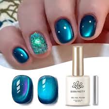 Cat Eye Magnetic Gel Polish Black Glass Shine For Winter Nail Art 60216 6 aw06