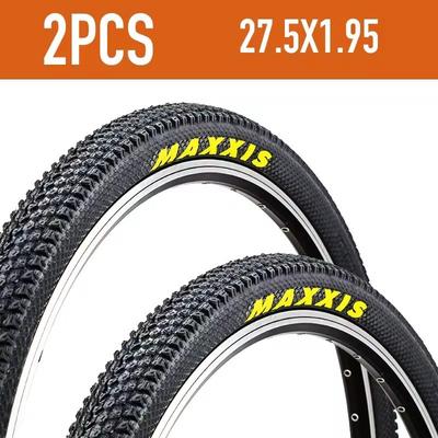 2 Pack MAXXIS Mountain Bike Tires For 26 And 27.5 Inch Wheels With Steel Wire Bead 27.5 In X 1.95 In