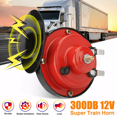 300DB Super Train Horn For Trucks SUV Car Boat Motorcycle 12V | Compact Loud Snail Horn Kit Universal Vehicle Air Horn 300DB Super Train Horn For Trucks SUV Car Boat Motorcycle 12V | Compact Loud Snail Horn Kit Universal Vehicle Air Horn