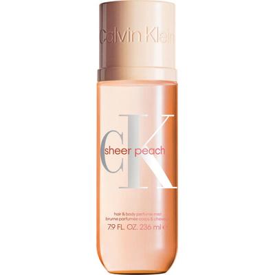 Aktion - Calvin Klein CK Hair and Body Perfume Mist Sheer Peach 236 ml Körperspray